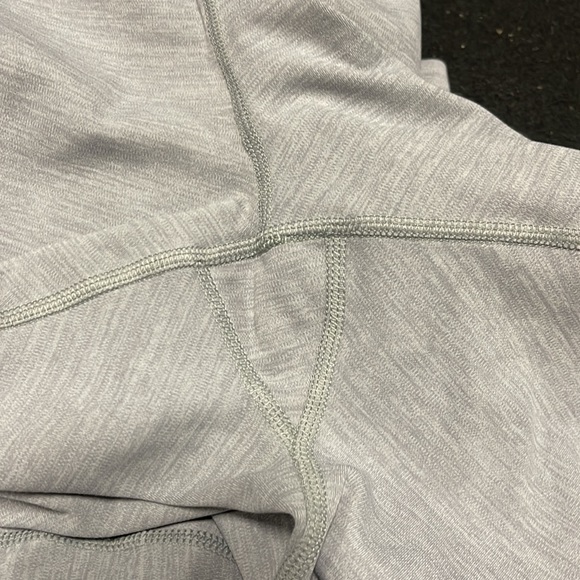 Nike Yoga Luxe Dri-FIT Women's High Waisted 7/8 Infinalon Leggings in Grey - Picture 7 of 12